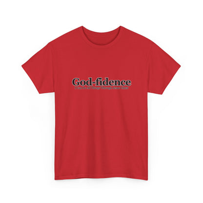 Classic God-fidence Believe In God Graphic Tee - Women