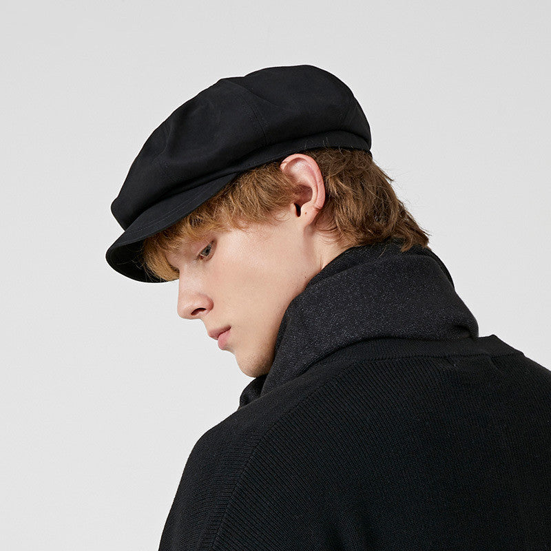 British Retro Octagonal Hat For Mens