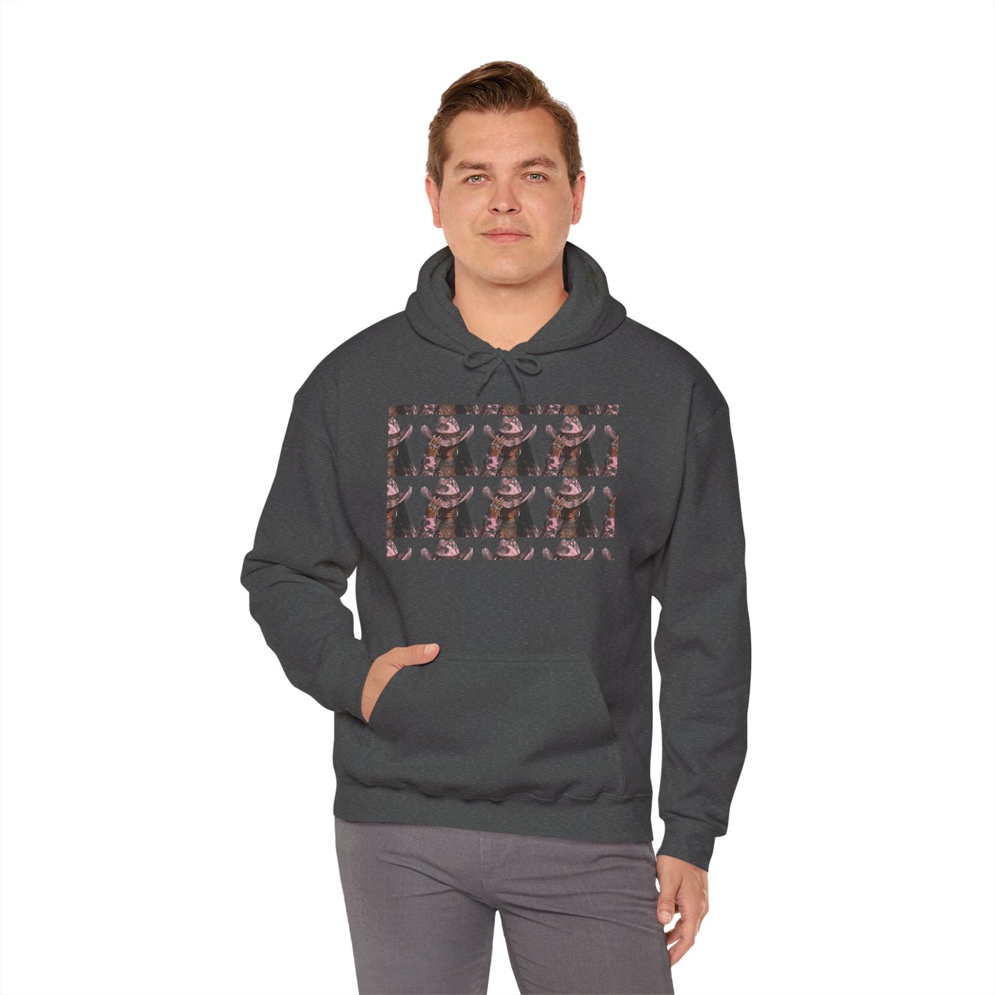 Long Sleeve Cowgirl Hoodie - Men