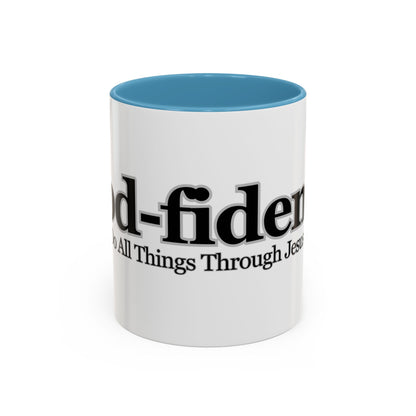 God-Fidence Bold Faith Coffee Mug