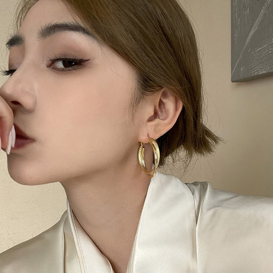 Frenchy Hoop Earrings