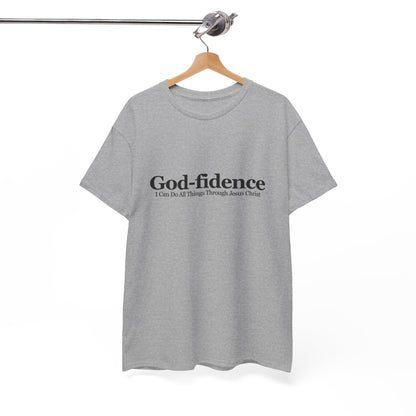 Classic God-fidence Believe In God Graphic Tee - Women