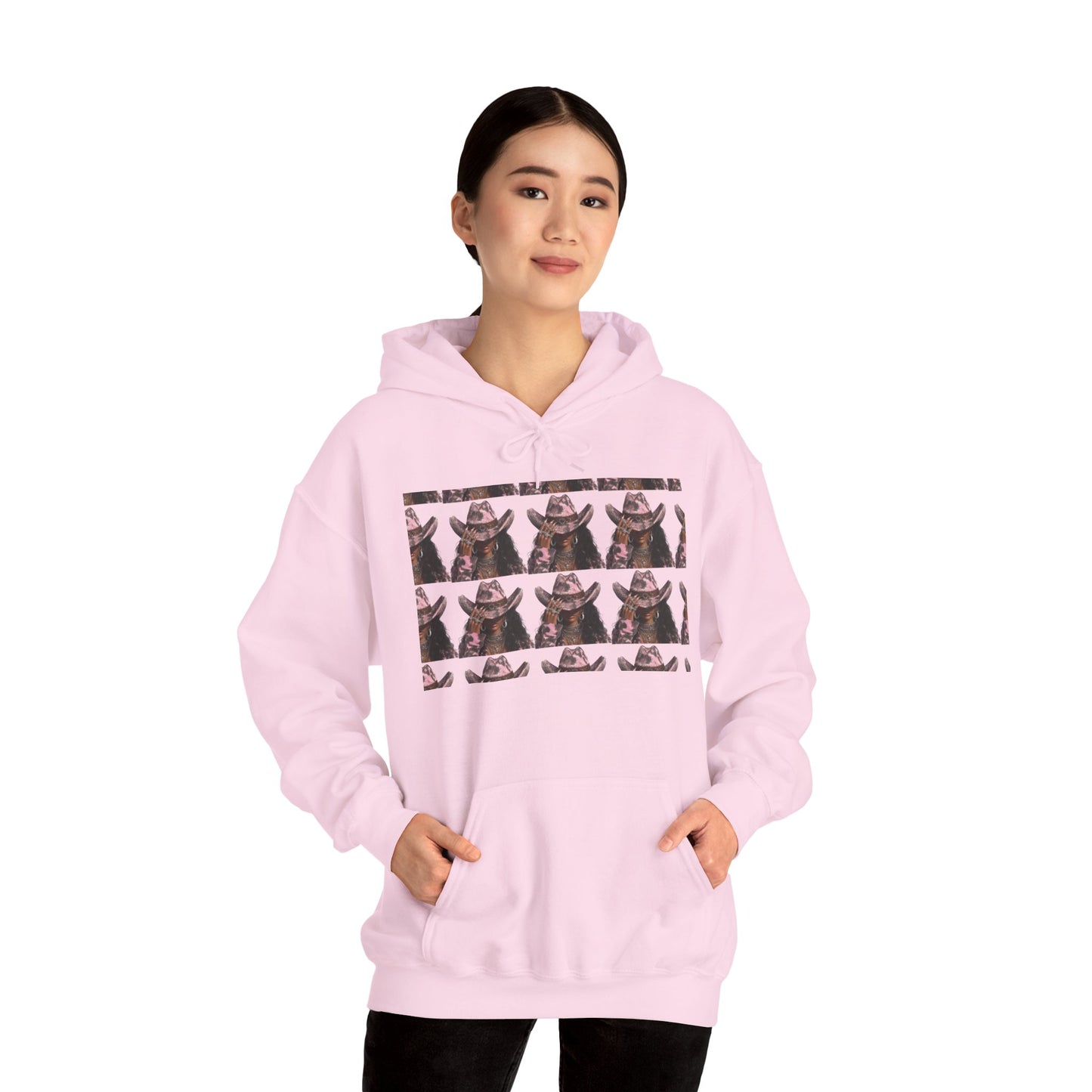 Long Sleeve Cowgirl Hoodie - Men