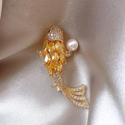 Golden Brooch