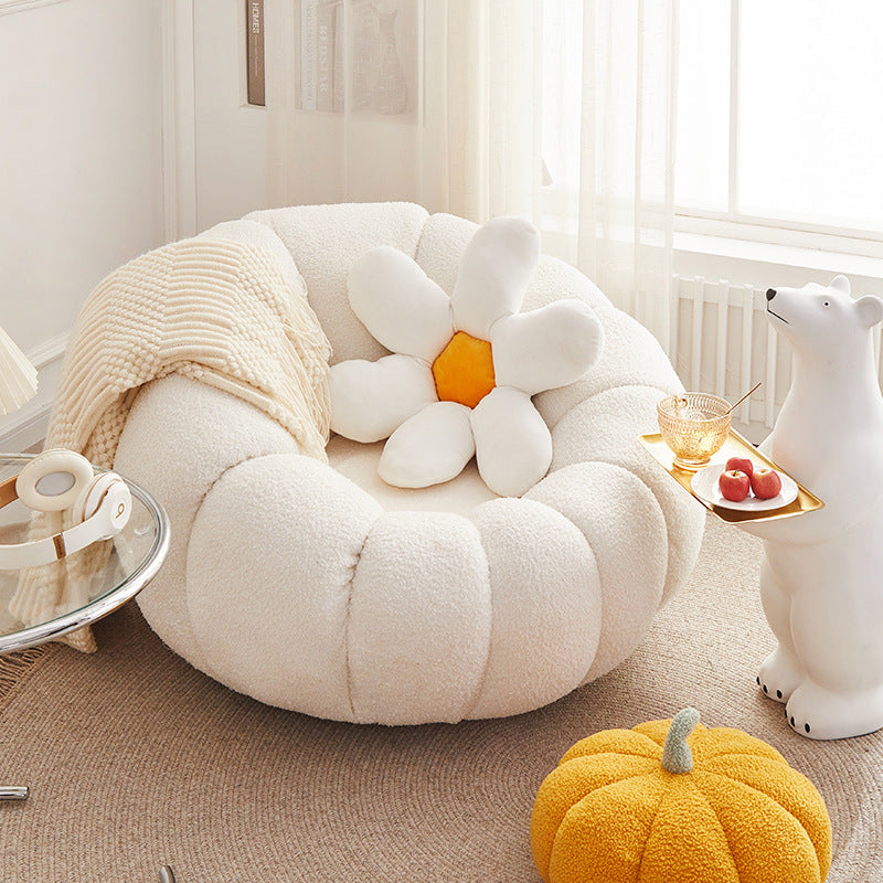 Casual Single Pumpkin Lazy Tatami Sofa Chair