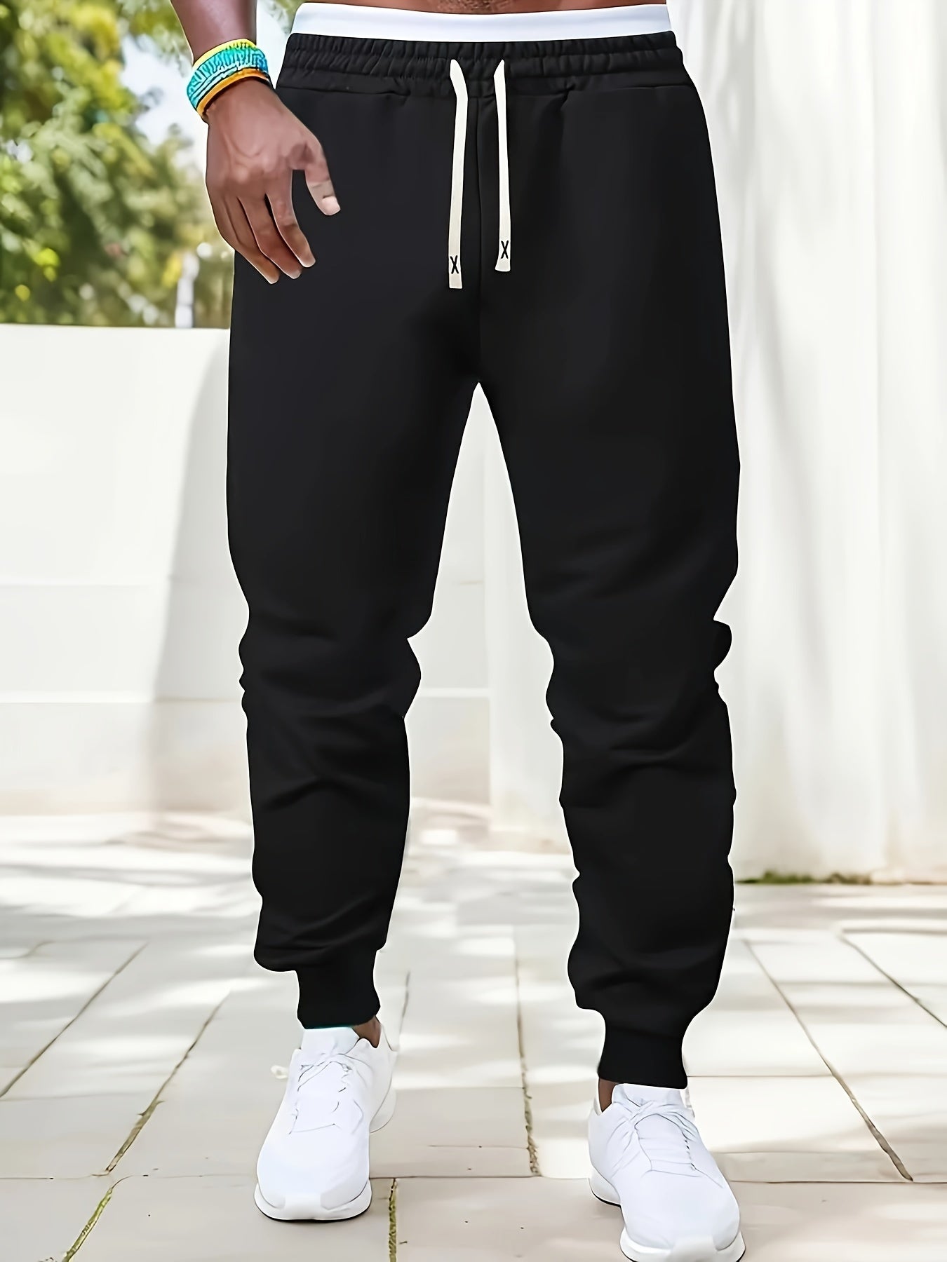 Women's Loose Fit Joggers w/ Drawstring, 5 Pcs