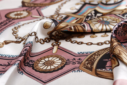 Angela Printed Pattern Gift Box Scarf