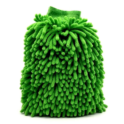 Double-Sided Thickened Chenille Car Wash Gloves