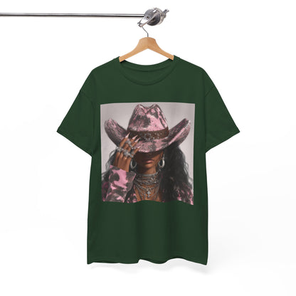 Casual Trendy Cowgirl Vintage Graphic Tee - Women