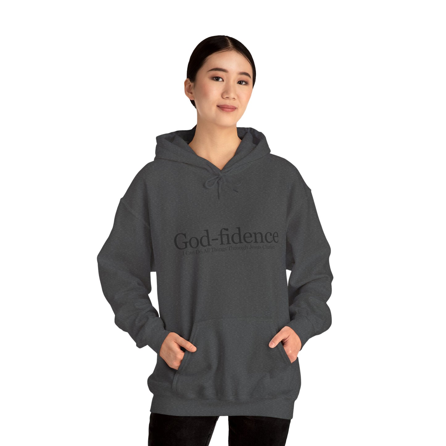 God-Fidence – Faith Over Fear Hoodie - Women