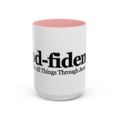 God-Fidence Bold Faith Coffee Mug
