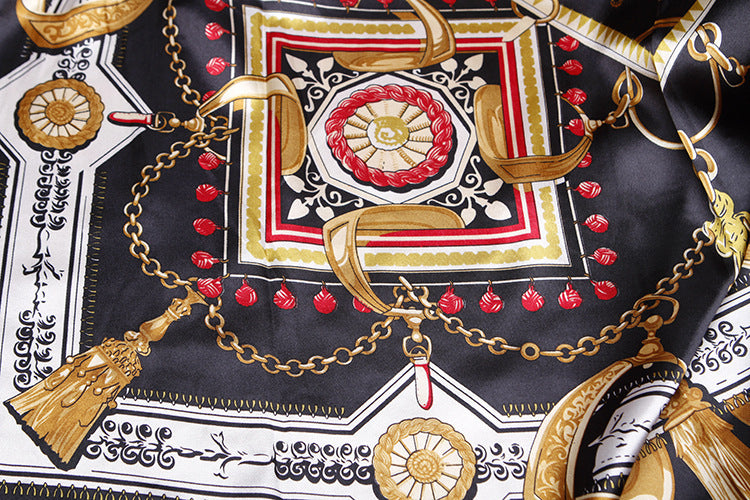 Angela Printed Pattern Gift Box Scarf