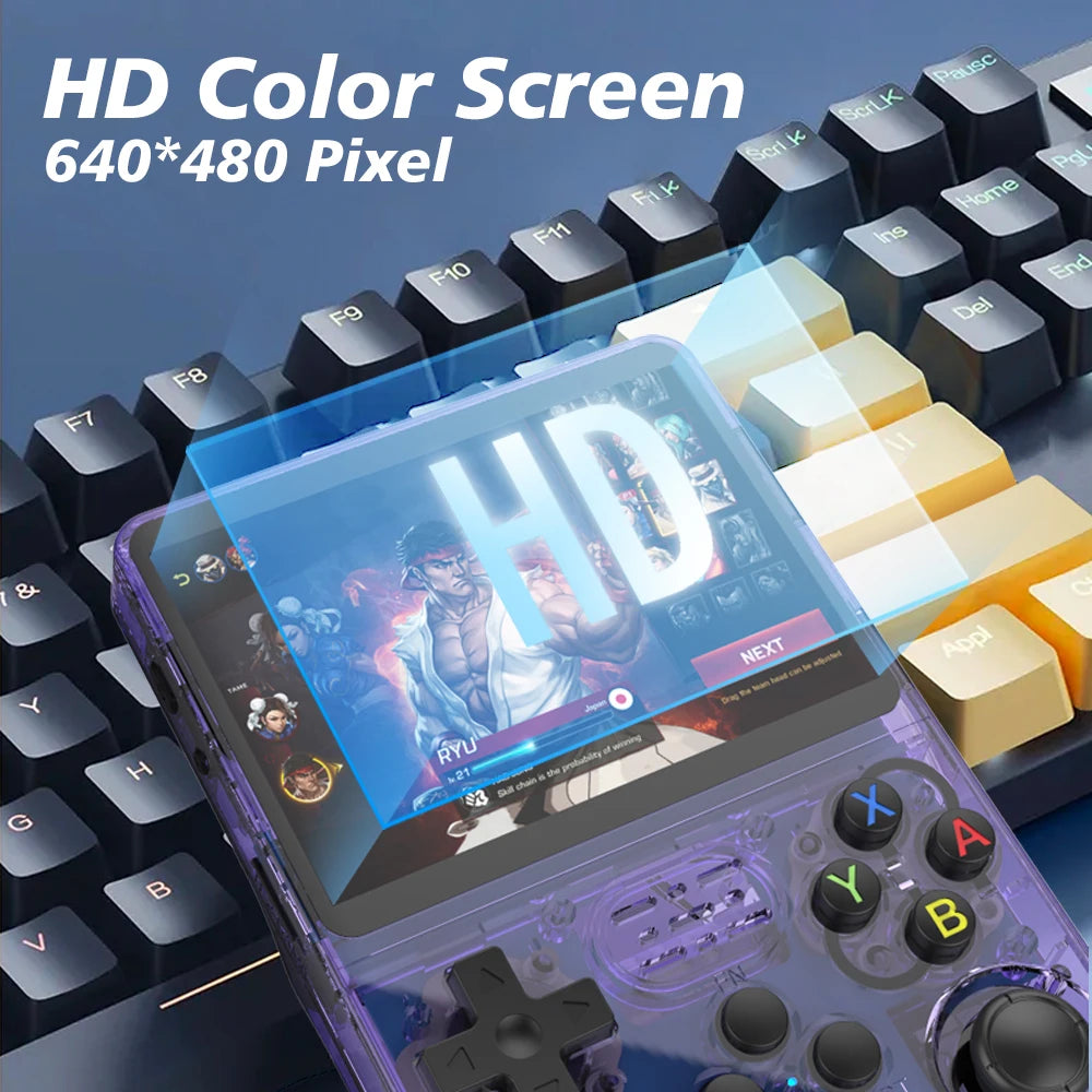 3.5-Inch R36S Handheld Retro Game Console