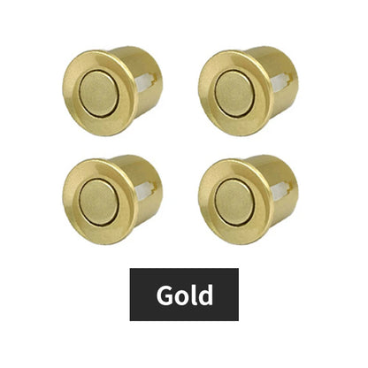 Hippcron 4PCS 22mm Car Parking Sensors Backup Radar System Black Red Blue Gold Grey Silver Champagne Gold White Color Sensor