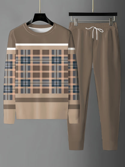 Men's Plaid 2 Pc Set