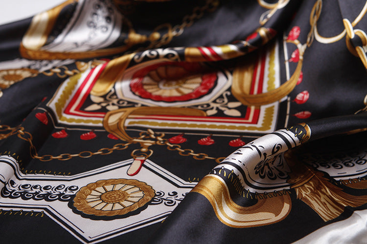 Angela Printed Pattern Gift Box Scarf