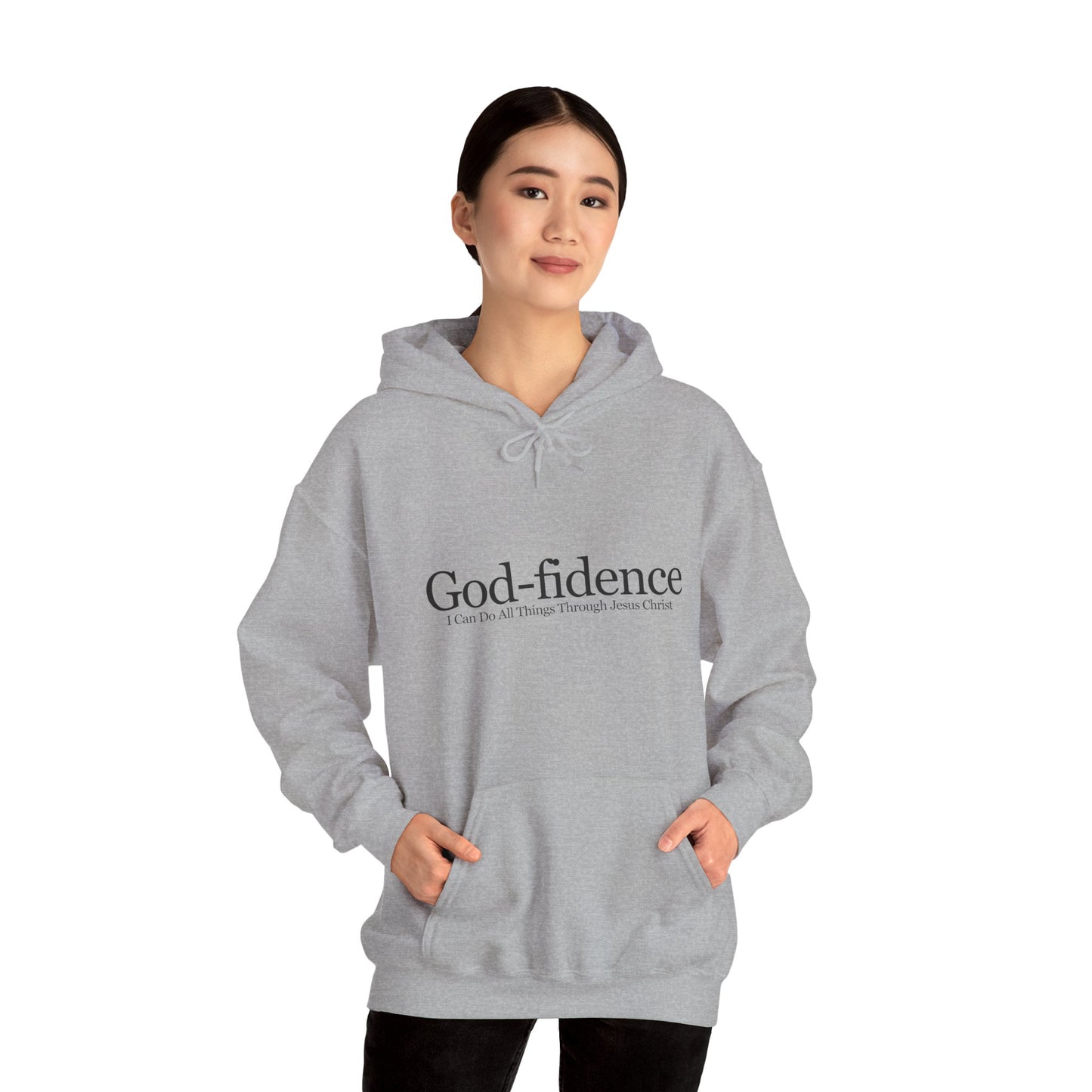 God-Fidence – Faith Over Fear Hoodie - Women