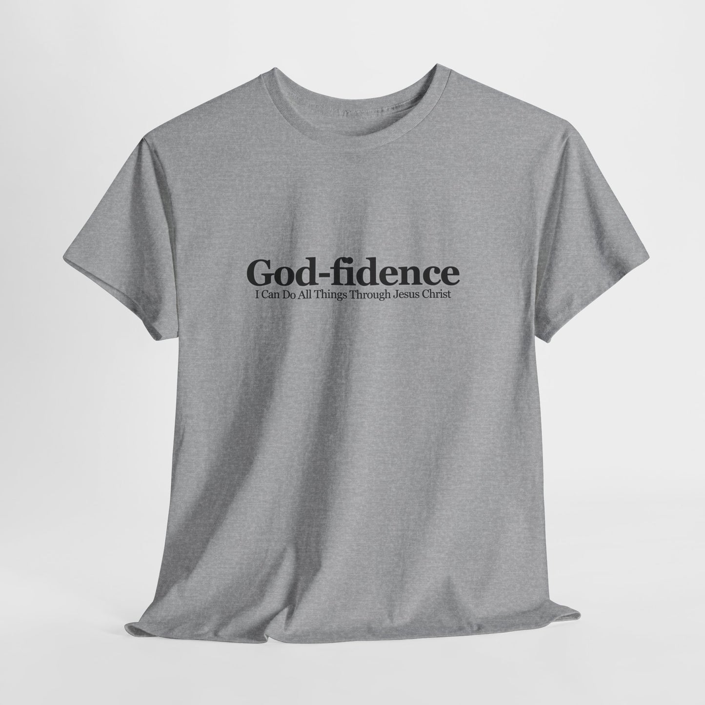 Classic God-fidence Believe In God Graphic Tee - Women