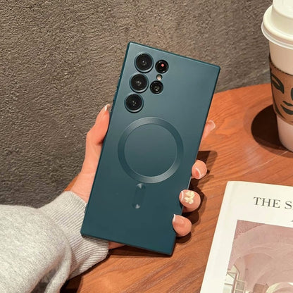 Frosted Magnetic Phone Case with Lens Protector