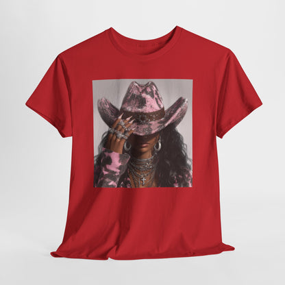 Casual Trendy Cowgirl Vintage Graphic Tee - Women