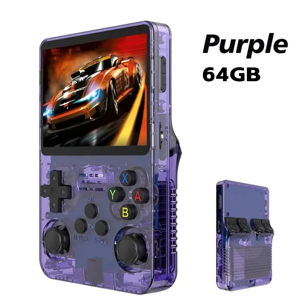 Original R36S Portable Retro Game Console with 3.5" HD Screen