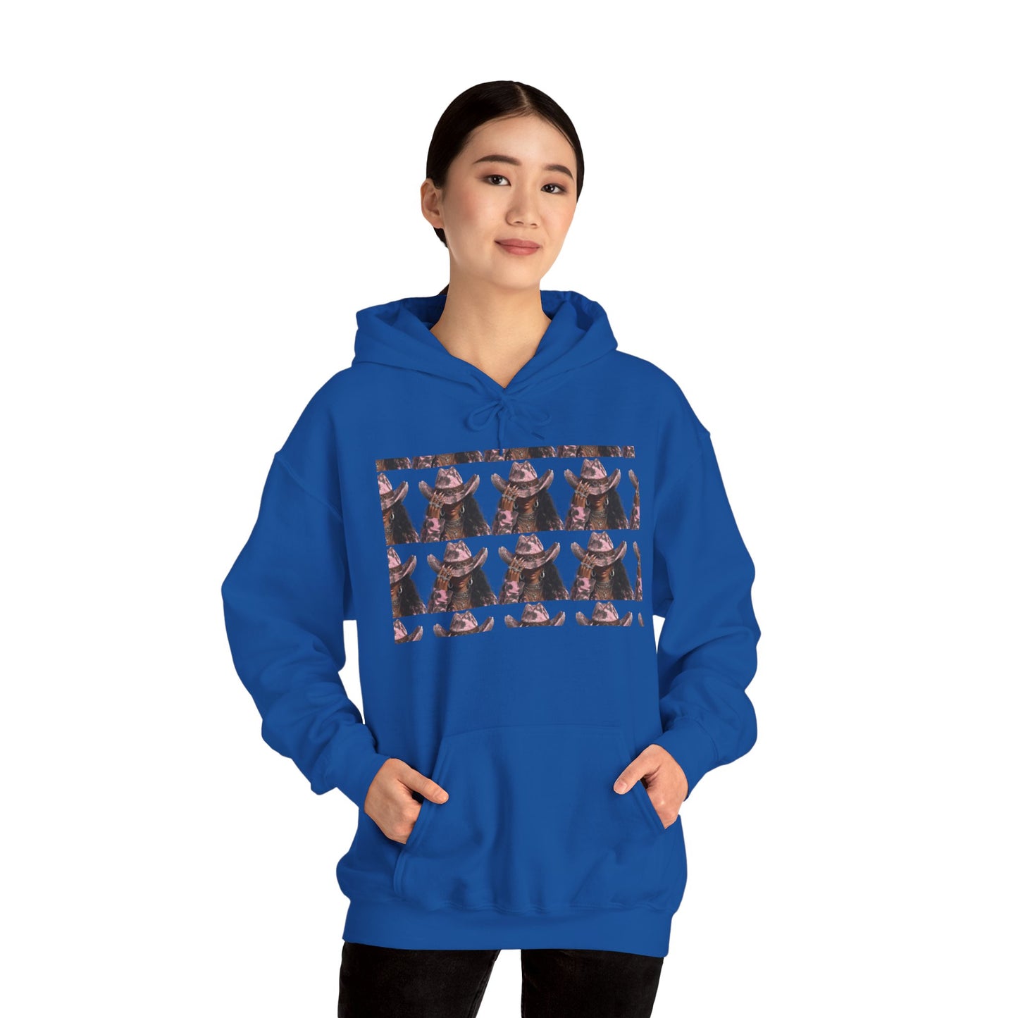 Long Sleeve Cowgirl Hoodie - Men