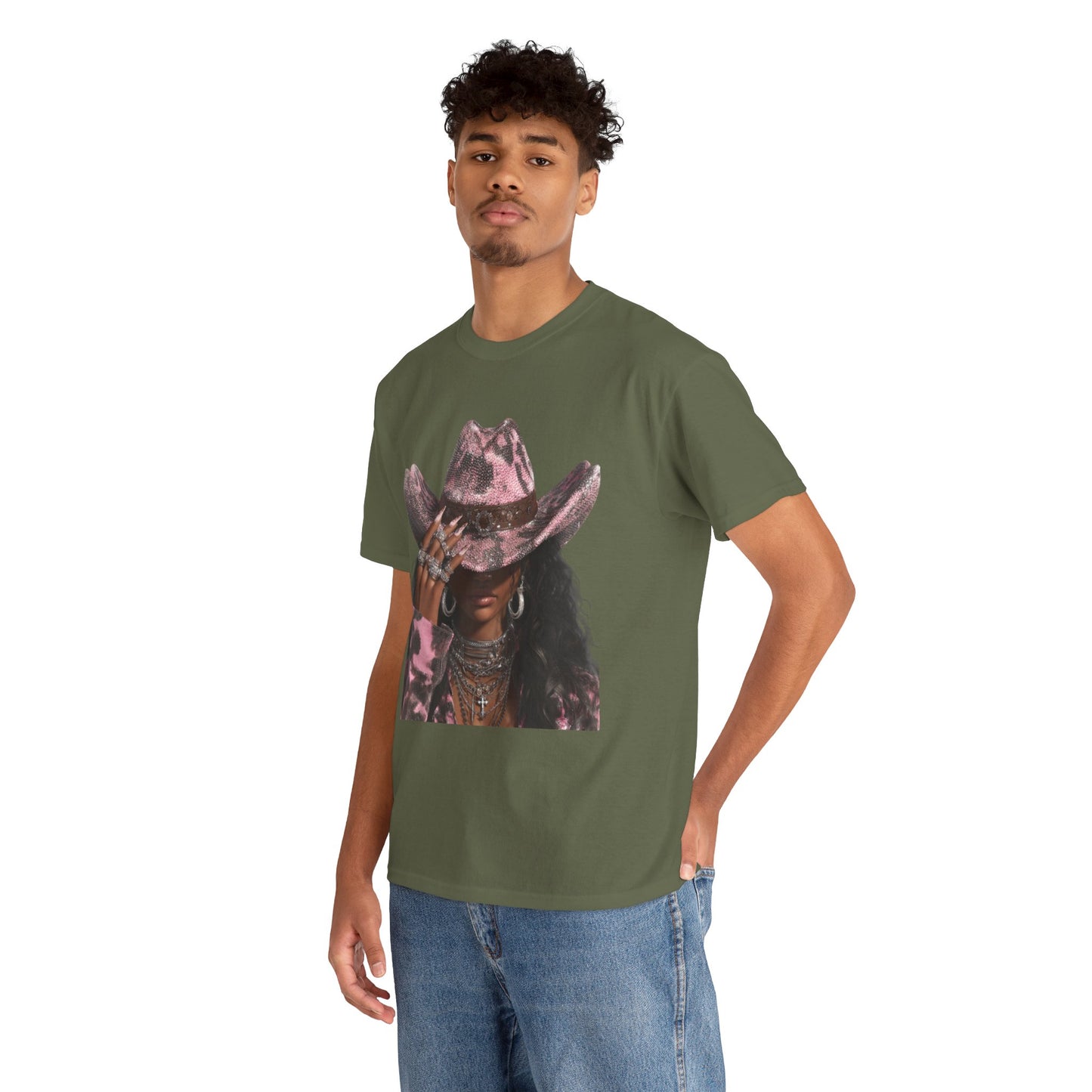 Retro Cowgirl Tee - Men