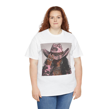Casual Trendy Cowgirl Vintage Graphic Tee - Women