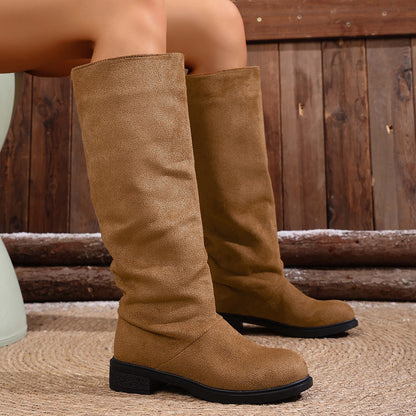 Bristol Suede Knee High Boots