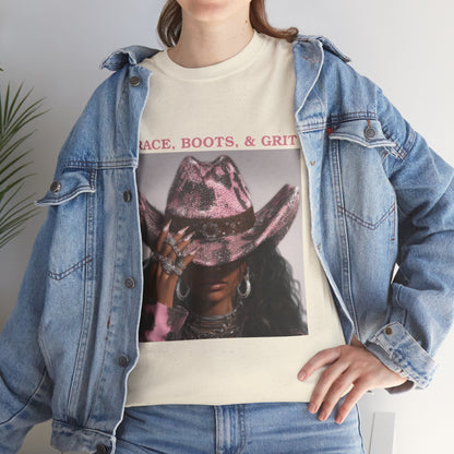 Empowered Cowgirl Graphic Tee - Women