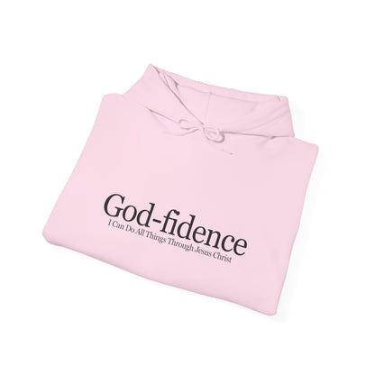 God-Fidence – Faith Over Fear Hoodie - Women