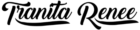 Black cursive text 'Tranita Renee' on a white background