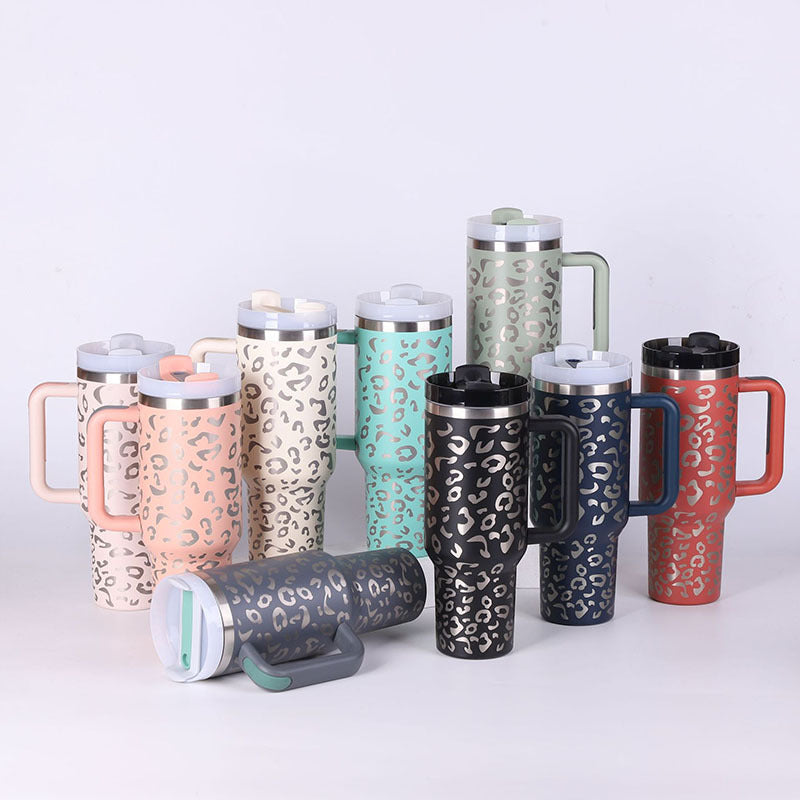 40 oz. Insulated Tumbler With Straw