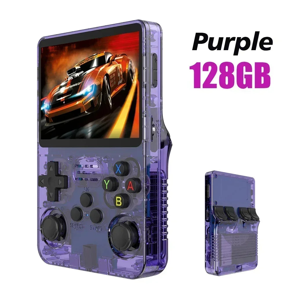 Original R36S Portable Retro Game Console with 3.5" HD Screen