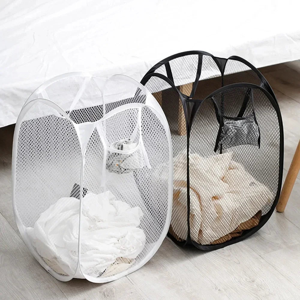 Ventilated Foldable Dirty Cloth Organzier Basket