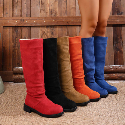 Bristol Suede Knee High Boots
