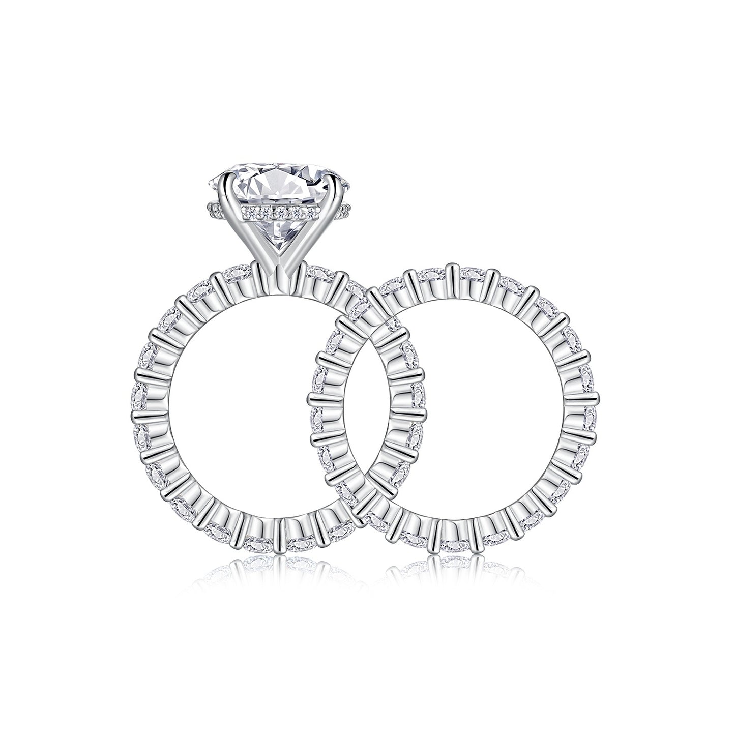 Princess 2-Piece Ring Set