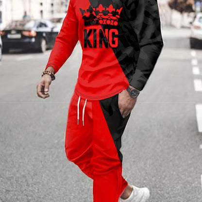 Men's 'KING' 2Pc Set