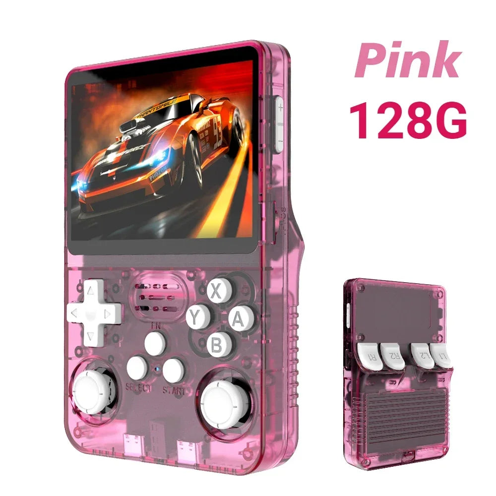 Original R36S Portable Retro Game Console with 3.5" HD Screen
