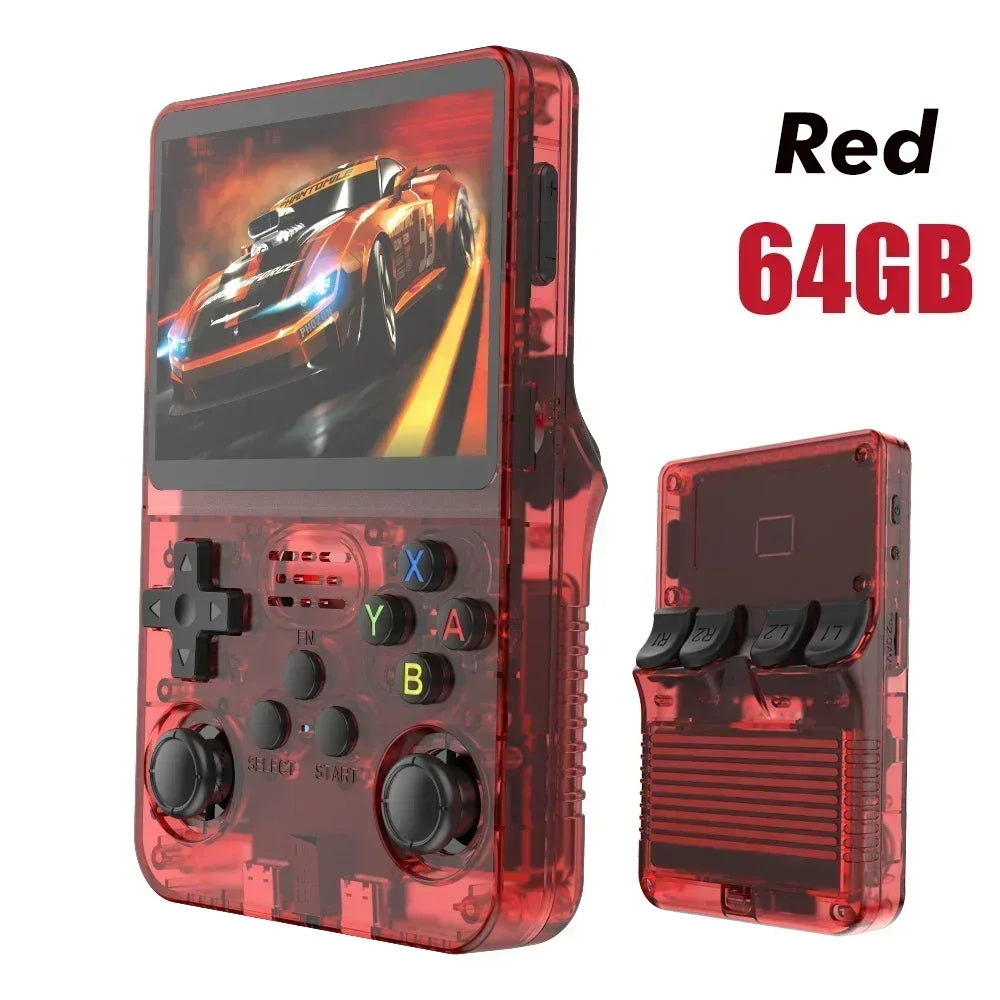 Original R36S Portable Retro Game Console with 3.5" HD Screen