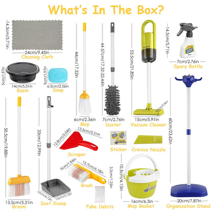 14 Piece Housekeeping Toy Set