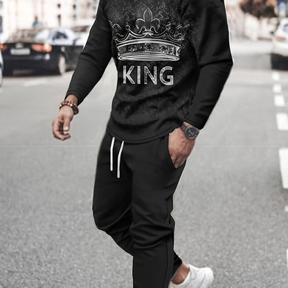 Men's 'KING' 2Pc Set