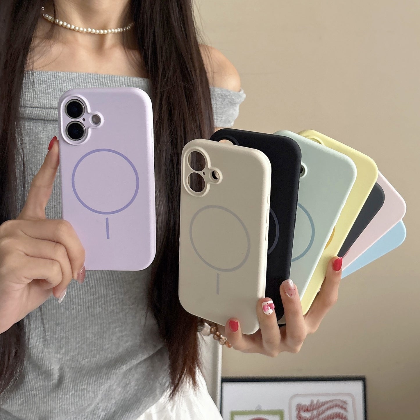 Silicone Magnetic Phone Case