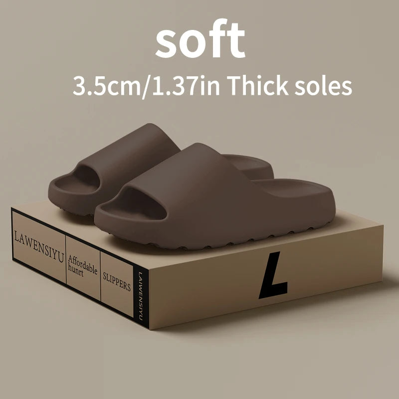 Men's Coconut Cloud Thick-Soled Summer Slippers