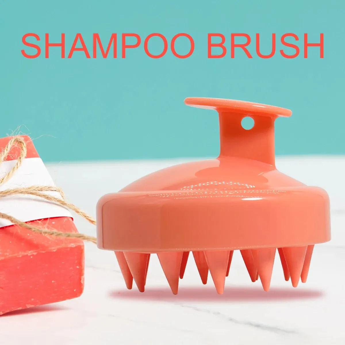 Silicone Shampoo Scalp Hair Massager Brush