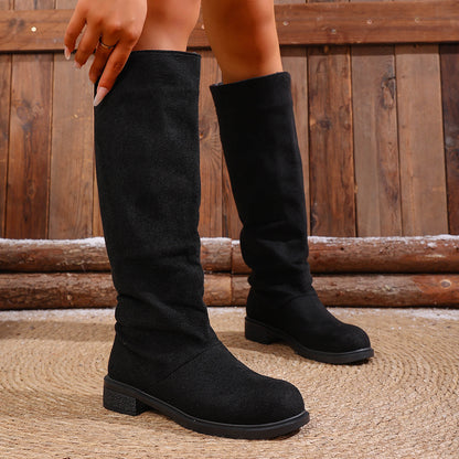 Bristol Suede Knee High Boots
