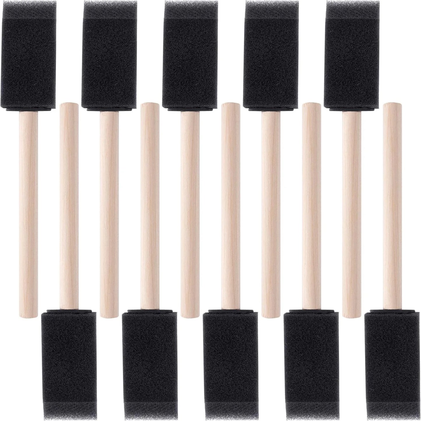 Wooden Handle Watercolor Sponge Brush