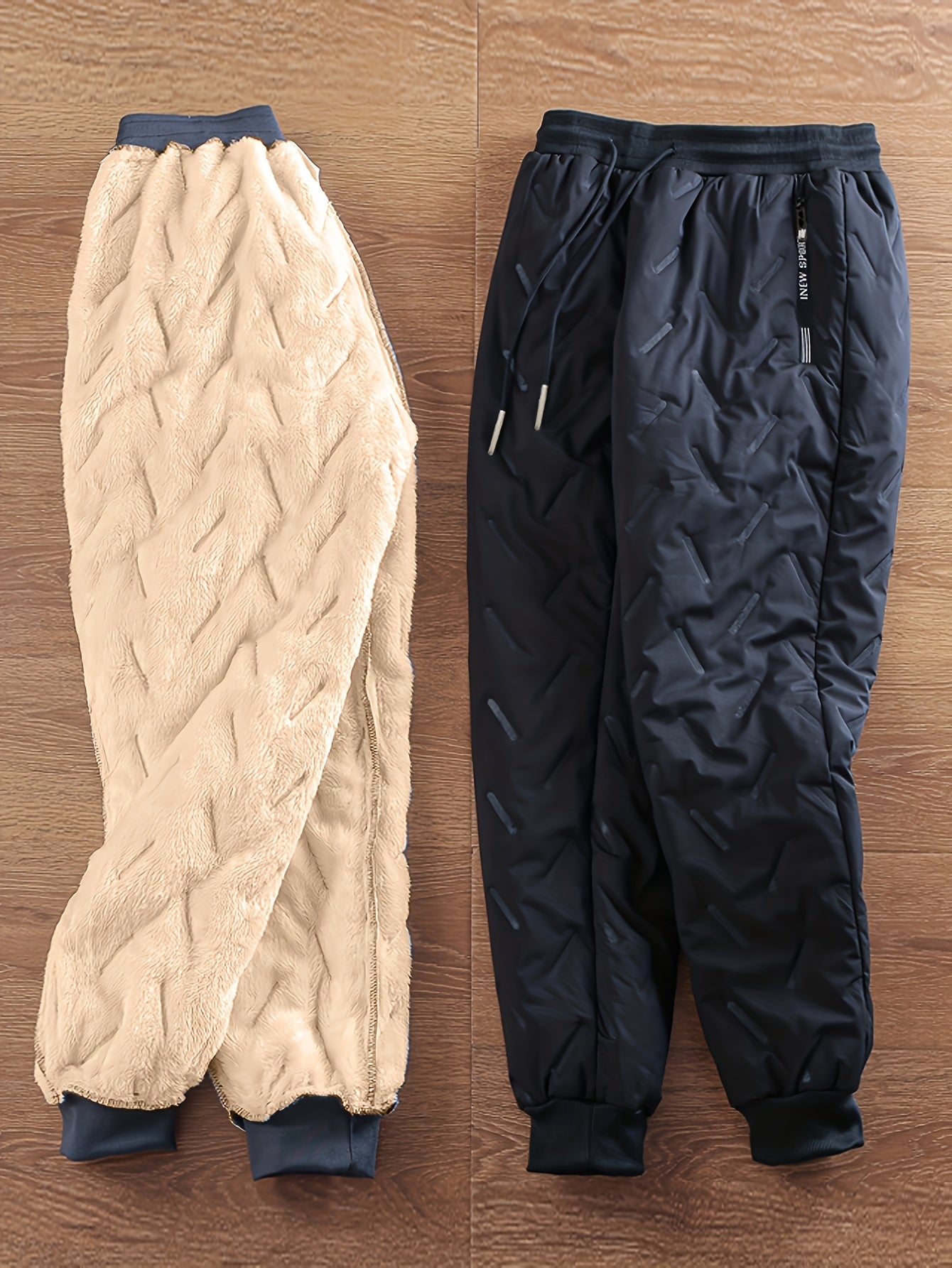 Men's Warm Fleece Joggers