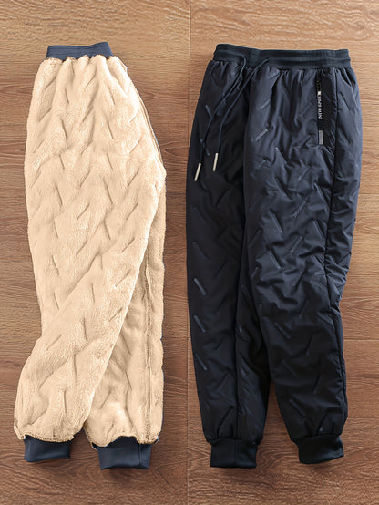 Men's Warm Fleece Joggers