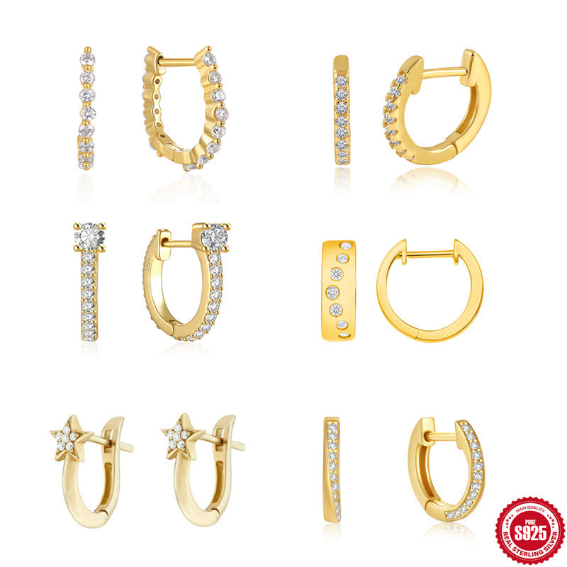 Halo Earrings - 1 pair